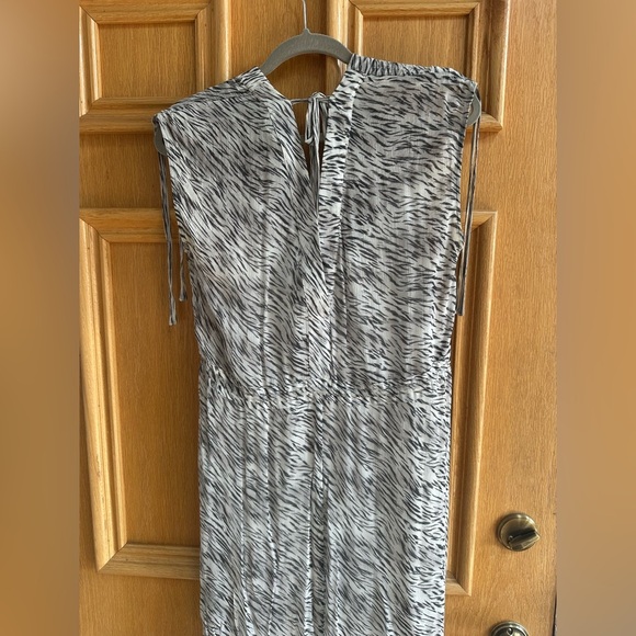 All Saints Kamala Zebra Print Dress size S - Picture 3 of 7